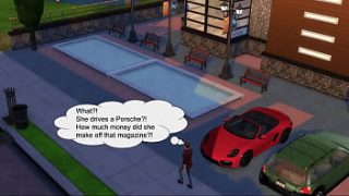 Gadis Muda Gila yang Menggoda di Sims 4