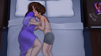 Kisah Musim Panas – Ibu Tiri Seksi Menggoda dan Bercinta Bersamaku – Bagian 3
