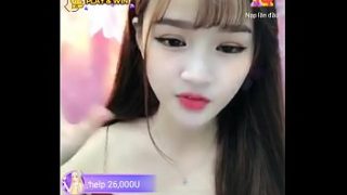 Gadis Asia menggoda di siaran langsung Uplive, panas dan menggairahkan