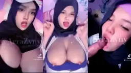 Arra Zinny, Gadis Berjilbab yang Menggoda dengan Toge