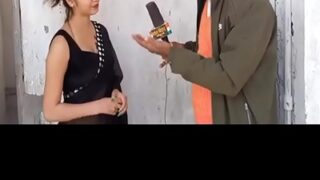 Gadis orkes India bercinta liar dengan reporter berita dalam video panas