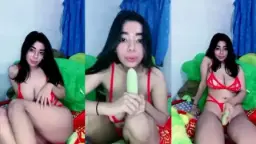 Ica Mainin Timun Sampai Basah