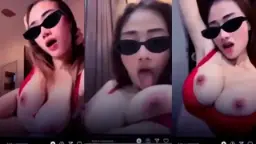 Jessica Intan Lagi Panas-panasnya di Live IG, Siap-siap Basah!