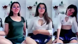 Kak Joey Berubah Jadi Siswi Nakal yang Menggoda