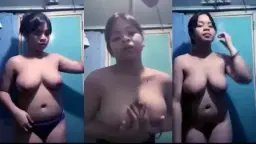 Montoknya Tiktoker Ini Bikin Heboh Saat Mandi