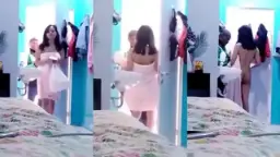 Siskaeee Menggoda Ojol Bugil di Depan Pintu