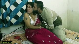 Bhabhi India panas menggila, bercinta keras dengan NRI di kamar, suara erotisnya terdengar jelas!