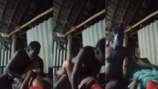 Kakek kampung nikmati nafsu liar dengan istri sahabatnya