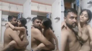 Pria telanjang menggenjot memek basah wanita mungil dalam video dewasa
