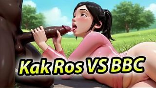 Kak Ros ngentot kontol item mantap