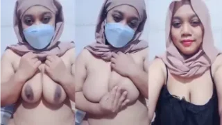 Ameena Hijab Tobrut Bugil Remas Tetek Gede Montok