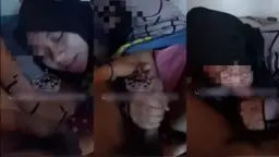 Goyangan Maut Binor Berjilbab Hitam oleh JagoanNeon