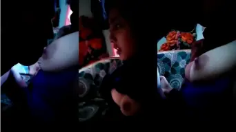 Montoknya Payudara Pacar Berhijab yang Menggoda