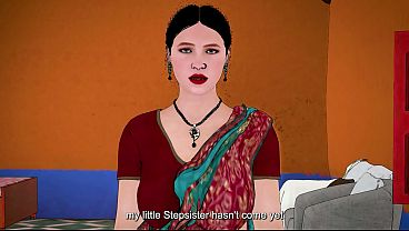 Desi Bhabhi Digoda dan Ditiduri Ganas oleh Adik Ipar, dengan Suara Mesra Hindi Urdu