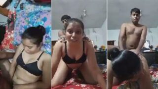 Tonton video ngentot seru abis, Jija perkosa Sali sendiri di kamar.