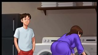 Malam Musim Panas Rahasia [v21.0.0] | Ibu Tiri Ngepoin Diam-diam (18+) | Novel Visual Dewasa
