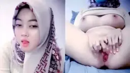Nella Hijabers colmek ngangkang sampe desah enak bikin makin greget.