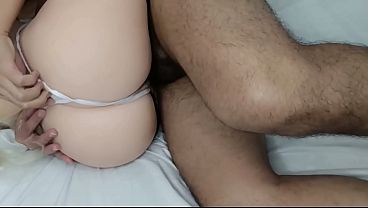 649, cewek Jepang anak tiri kena creampie anal gak sengaja, bikin makin panas