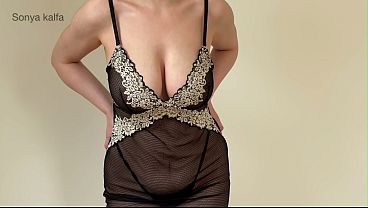Tete gede step sister Arab minta lagi, pengen digenjot terus
