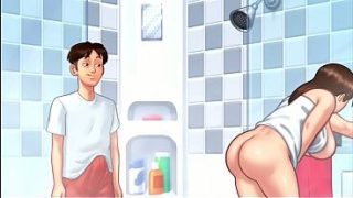 Ibu tiri nutup buku, lalu matanya jelalatan ke arahku (18+).