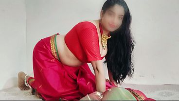 Bokep India Hot, Bini Orang Dada Gede Pake Sari Merah Digoyang Kenceng, Suara Desah Hindi Bikin Mules